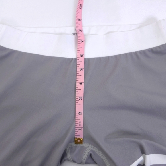 Aim’n Classic Grey Stripe Tights Size M - Picture 4 of 7